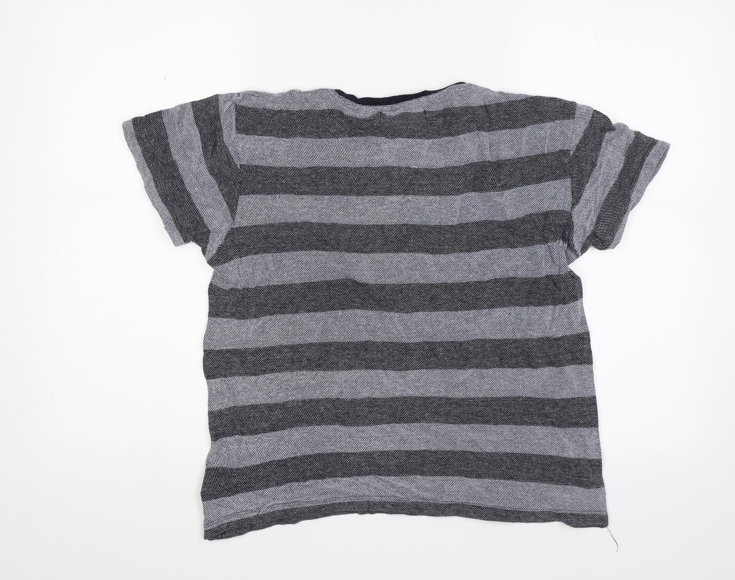 Primark Womens Blue Striped  Basic T-Shirt Size S