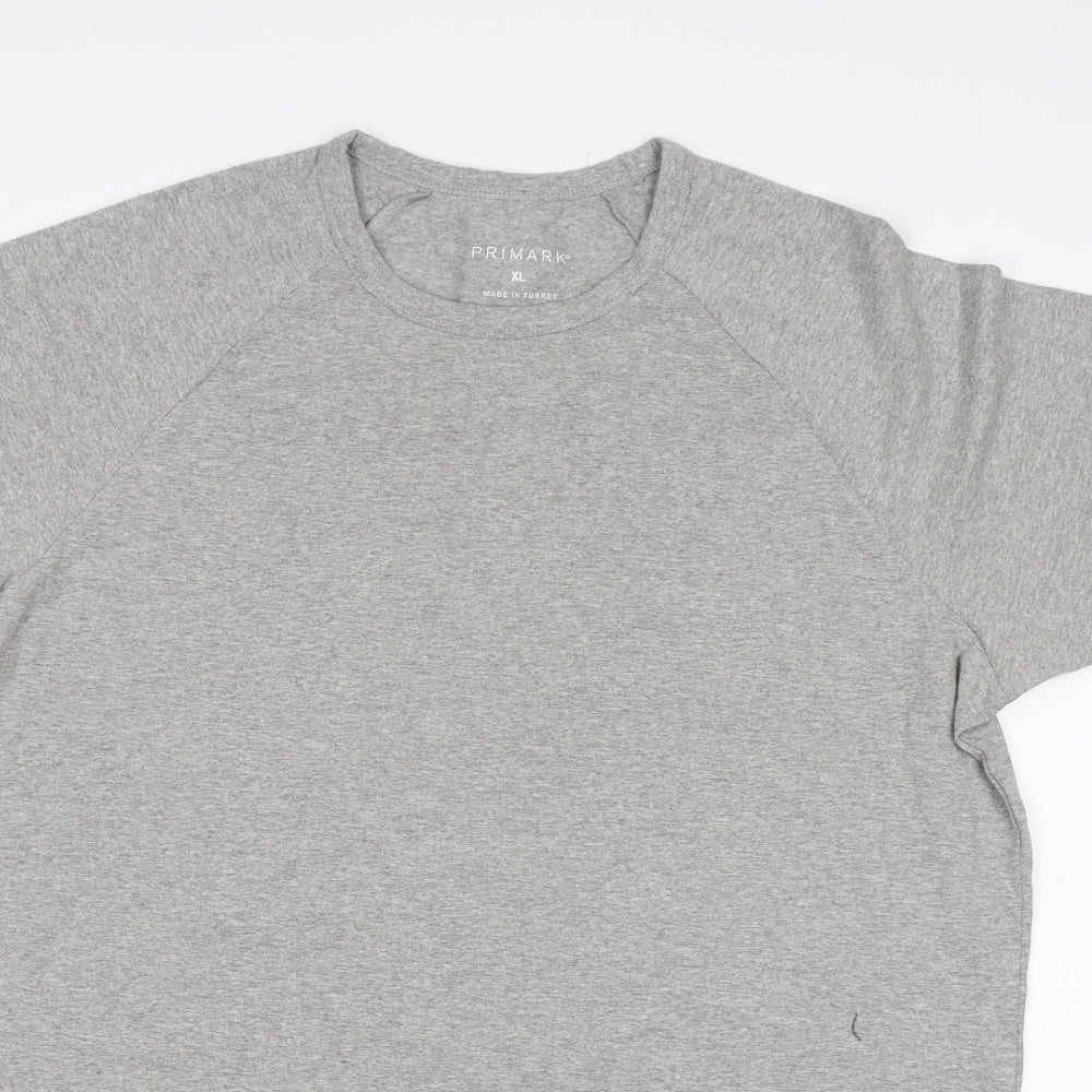 Primark Mens Grey    T-Shirt Size XL
