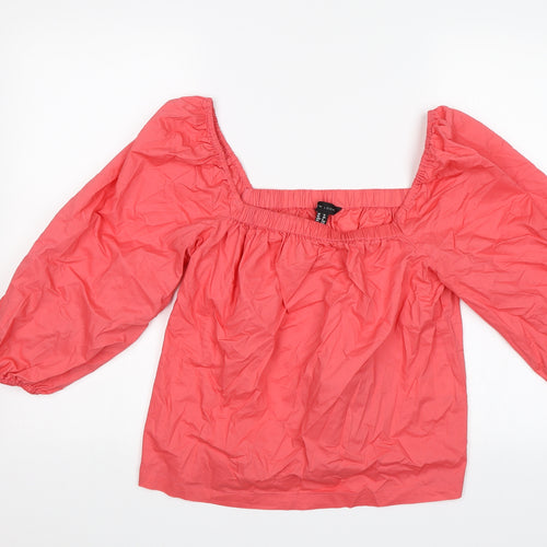 New Look Womens Pink   Basic Blouse Size 12