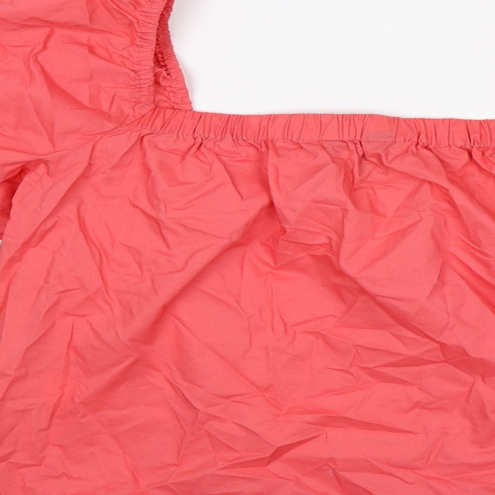 New Look Womens Pink   Basic Blouse Size 12