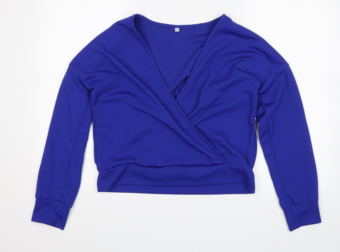Preworn Womens Blue   Basic Blouse Size L