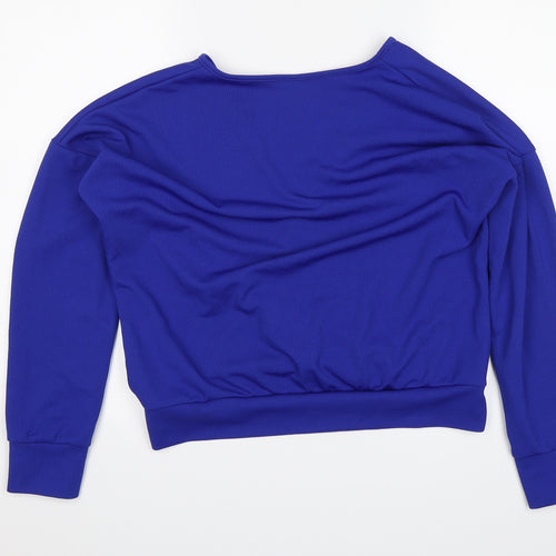 Preworn Womens Blue   Basic Blouse Size L