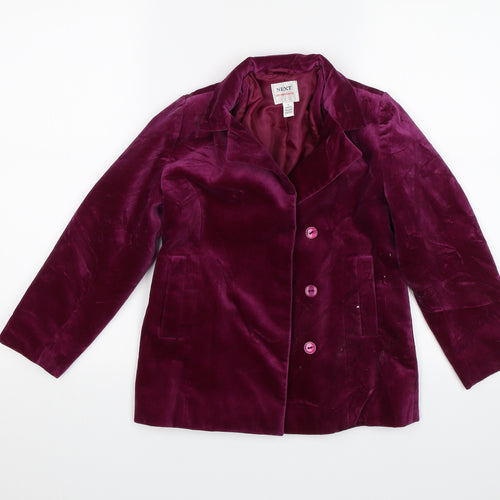 NEXT Girls Purple   Jacket Blazer Size 8 Years