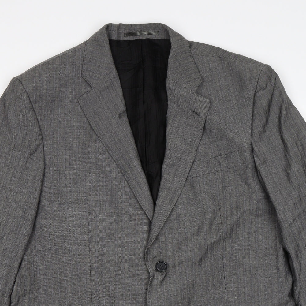 F.lli Cerutti Mens Grey   Jacket Blazer Size 40