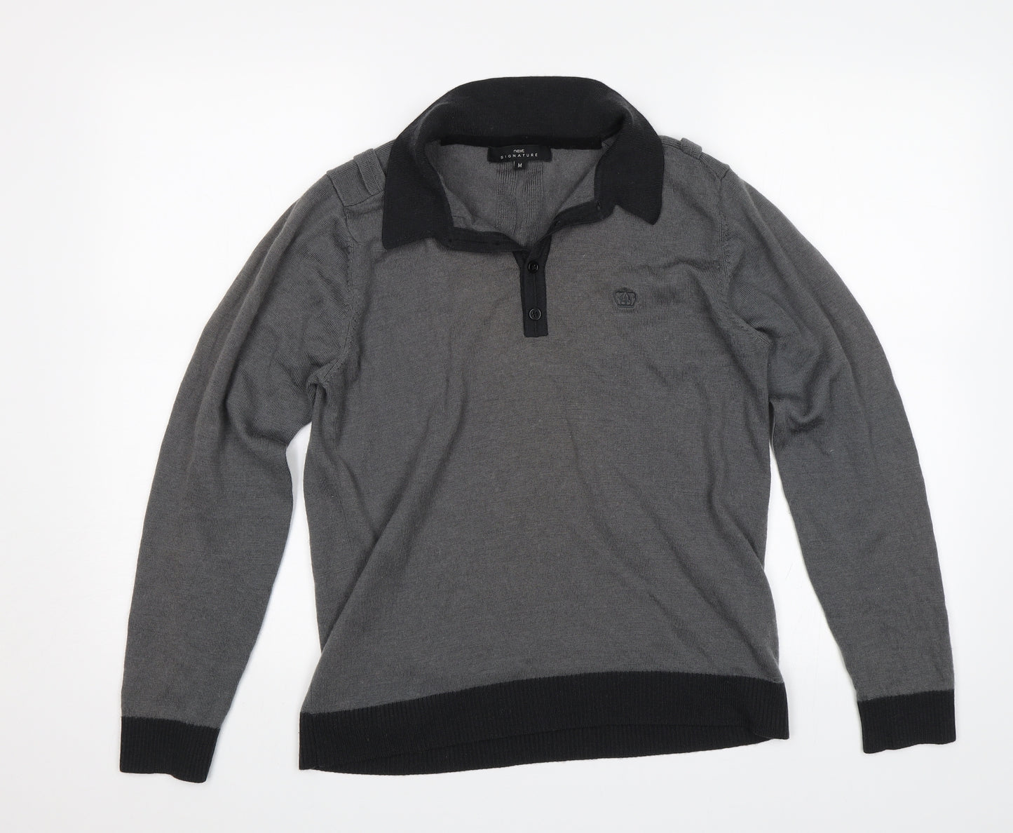 NEXT Mens Grey   Pullover Jumper Size M
