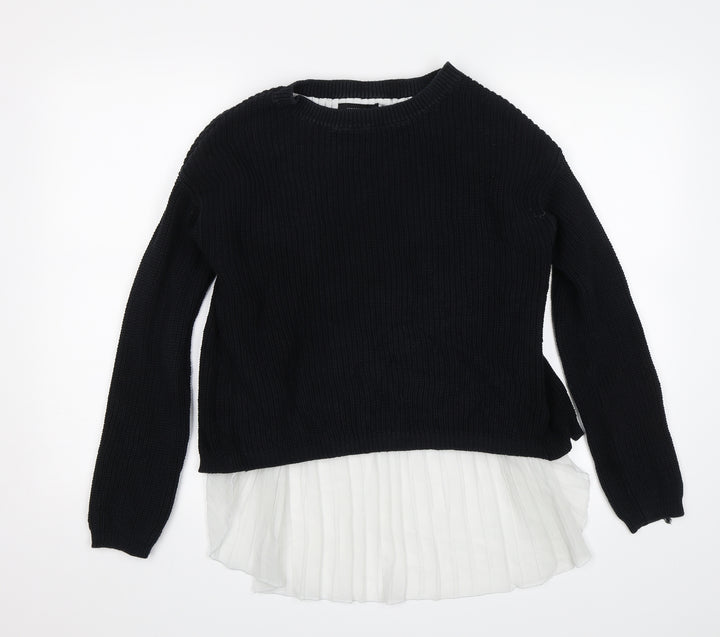 Atmosphere Womens Black Pullover Jumper Size 10