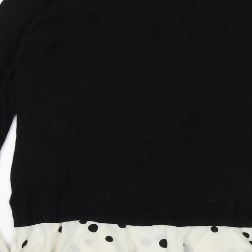 NEXT Womens Black   Pullover Jumper Size 12