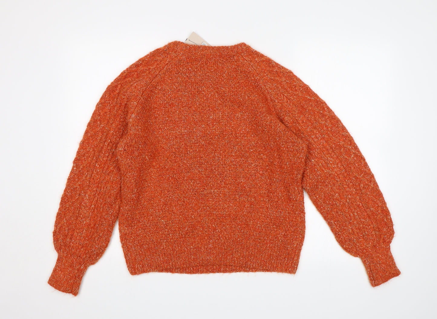 TU Womens Orange   Pullover Jumper Size 12