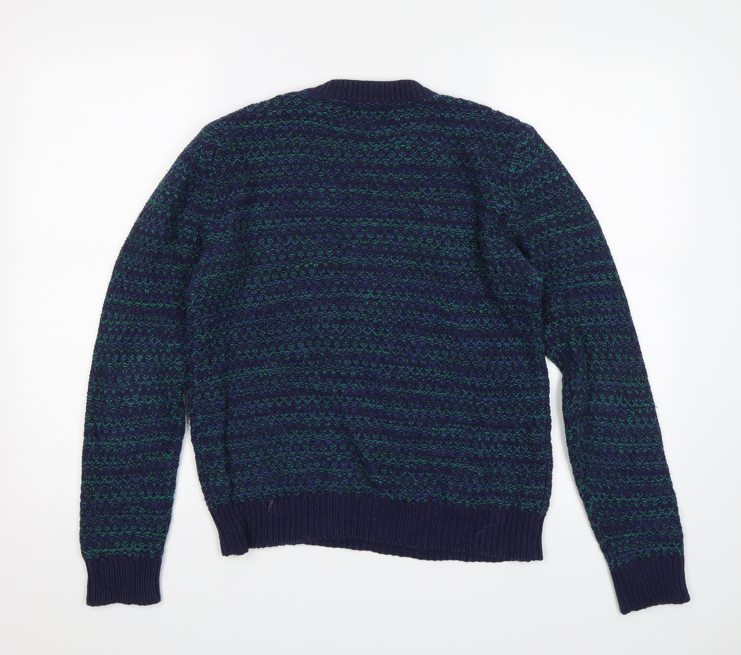 Monoprix Womens Blue   Pullover Jumper Size S