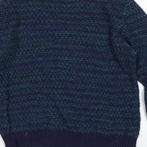 Monoprix Womens Blue   Pullover Jumper Size S