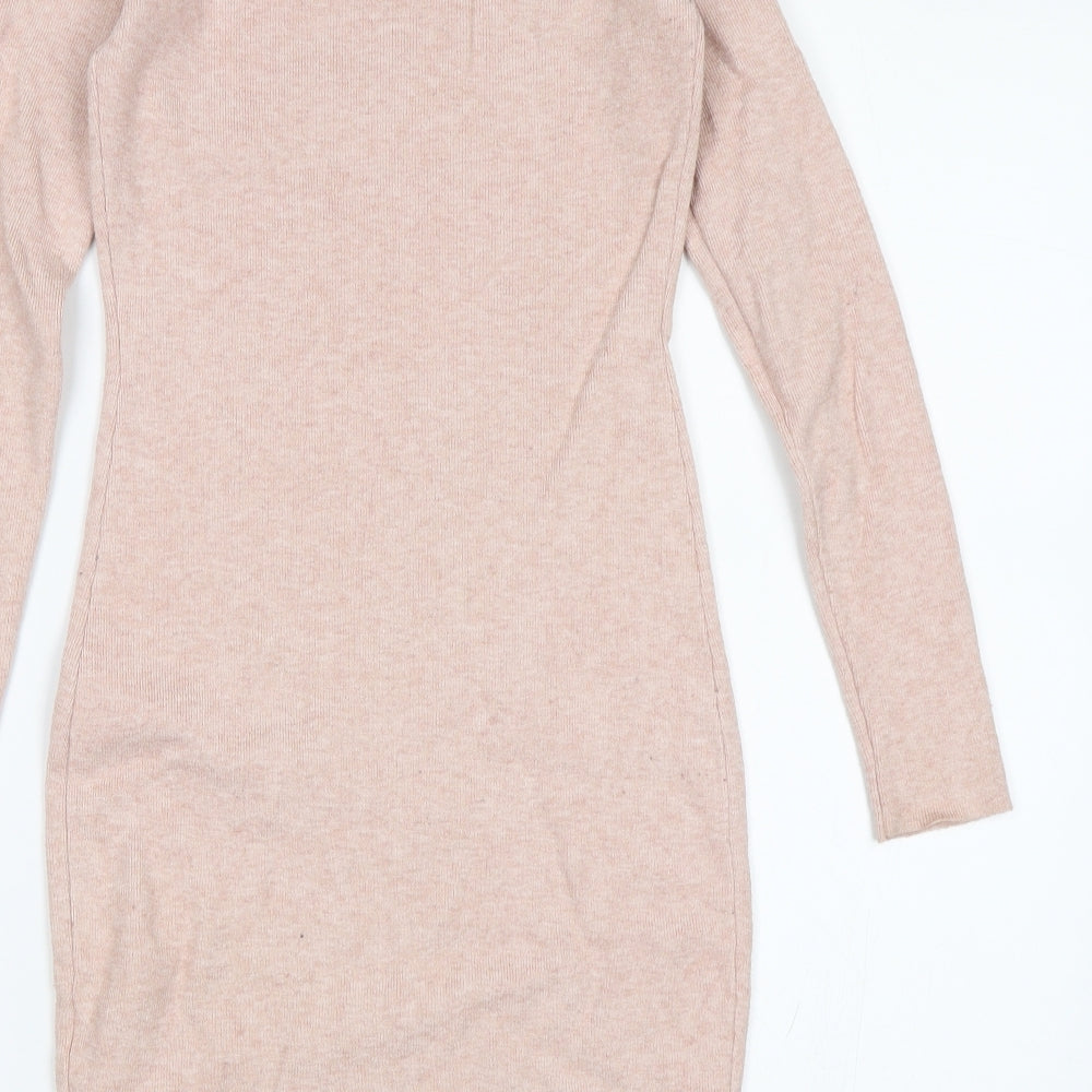 Mc Lorene Womens Pink   Jumper Dress  One Size