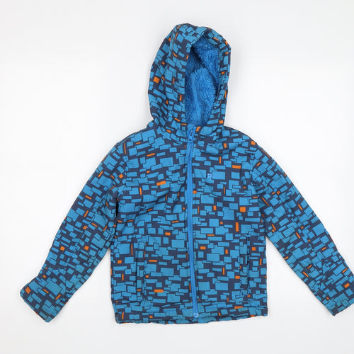 Mountain Warehouse Boys Blue   Parka Jacket Size 7-8 Years