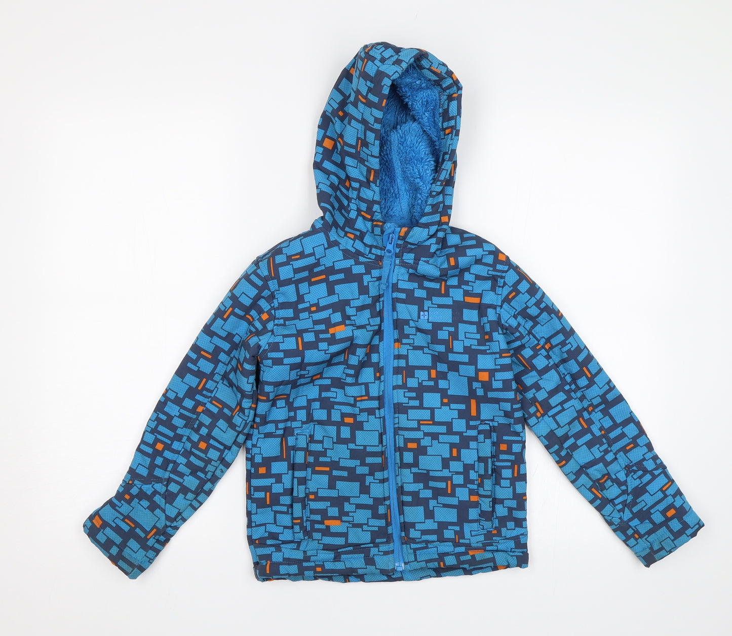 Mountain Warehouse Boys Blue   Parka Jacket Size 7-8 Years