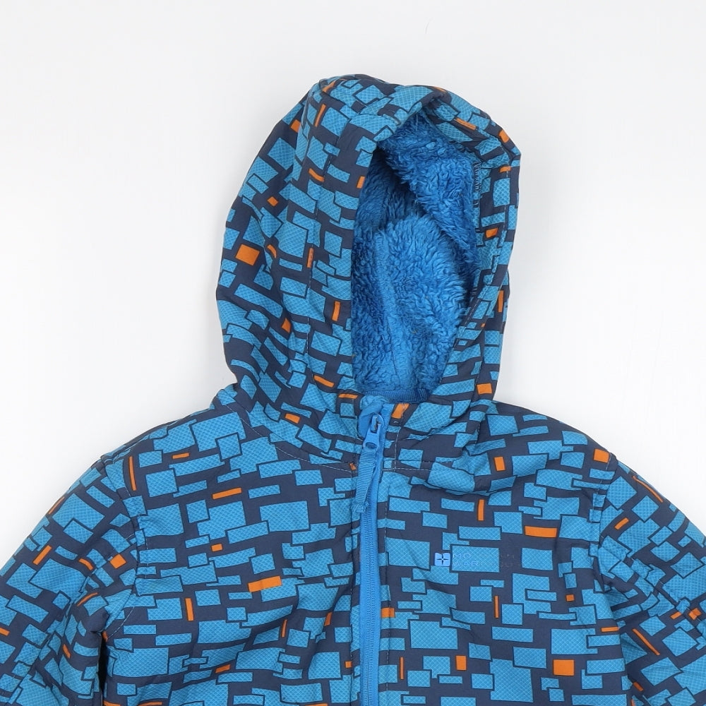 Mountain Warehouse Boys Blue   Parka Jacket Size 7-8 Years