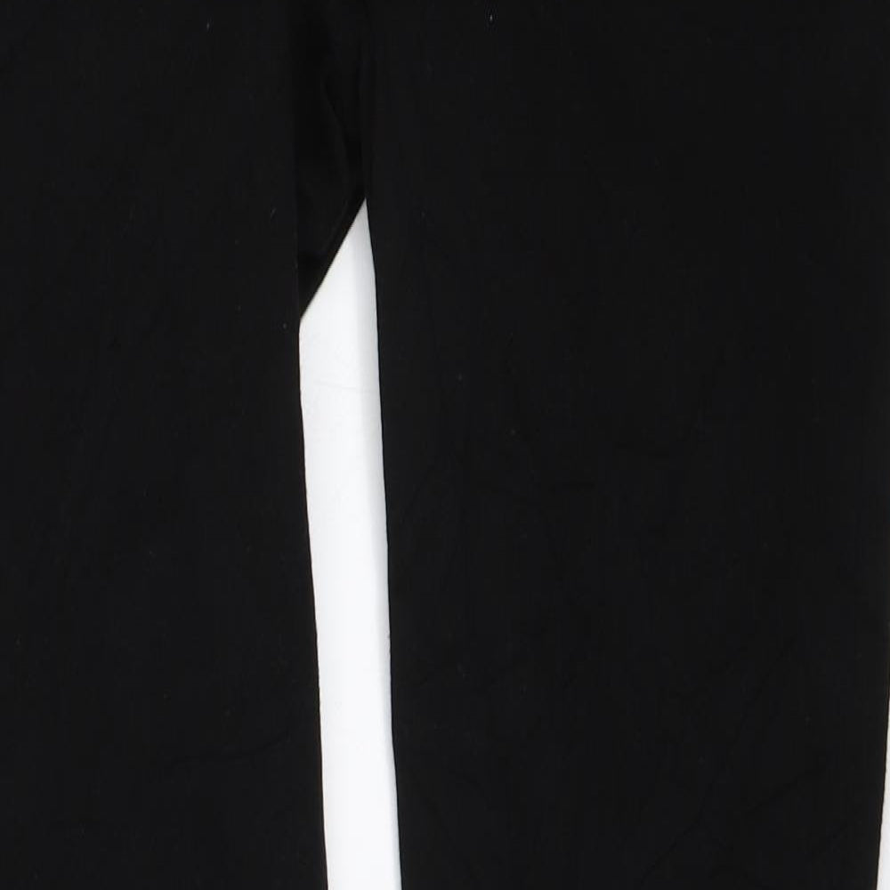 The White Company Womens Black   Trousers  Size 10 L27 in