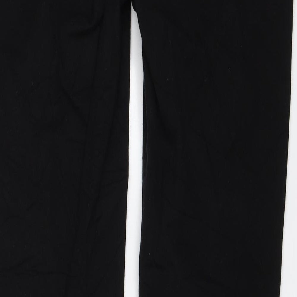 The White Company Womens Black   Trousers  Size 10 L27 in