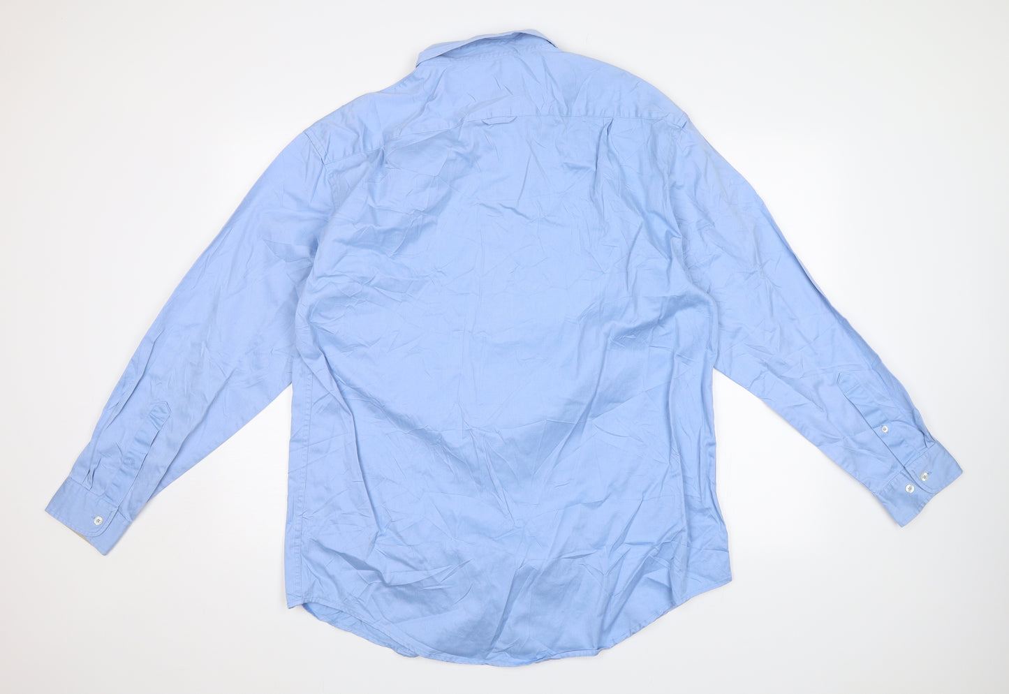 Joseph Turner Mens Blue    Dress Shirt Size XL