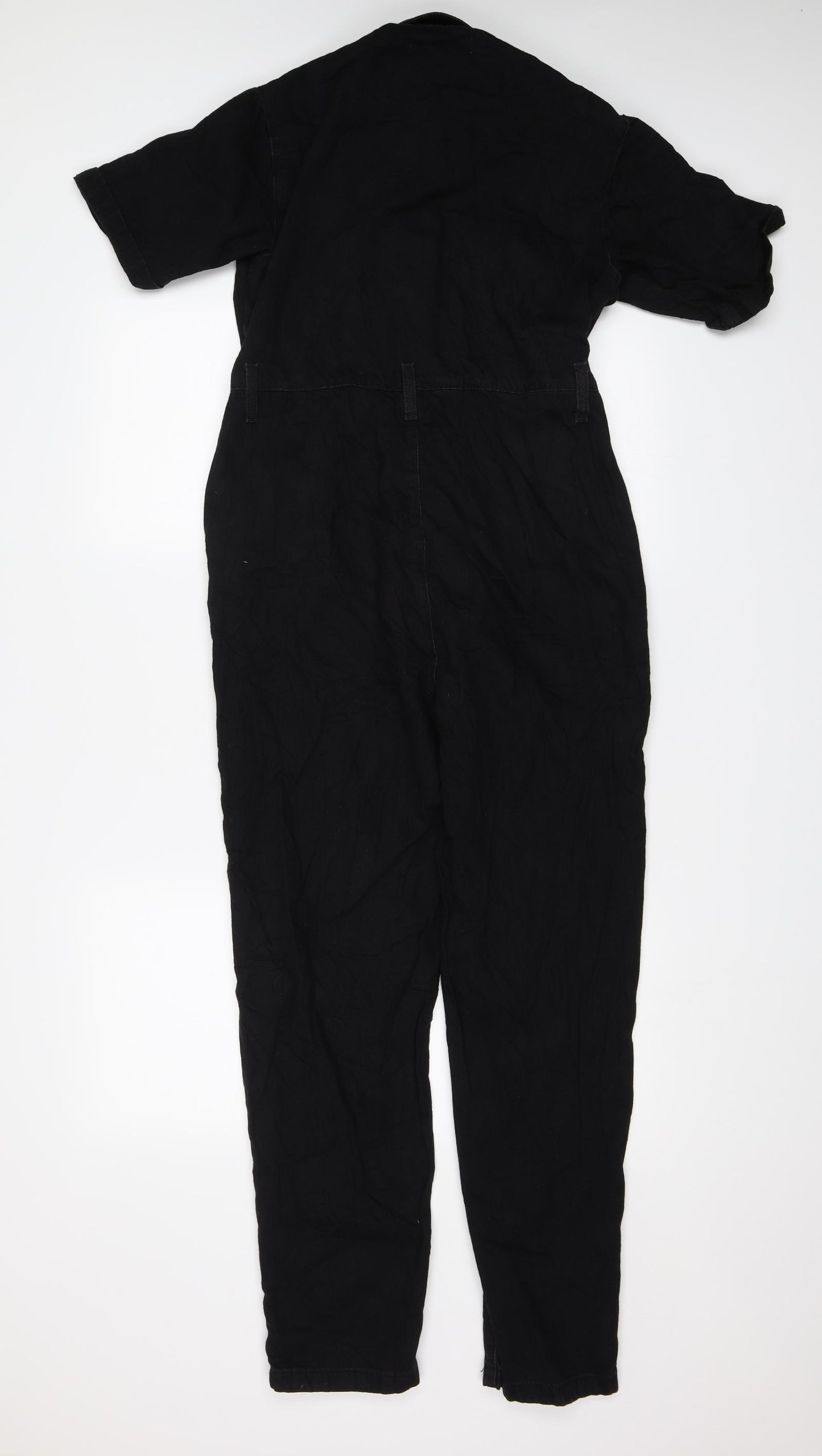 Denim & Co. Womens Black   Jumpsuit One-Piece Size 6