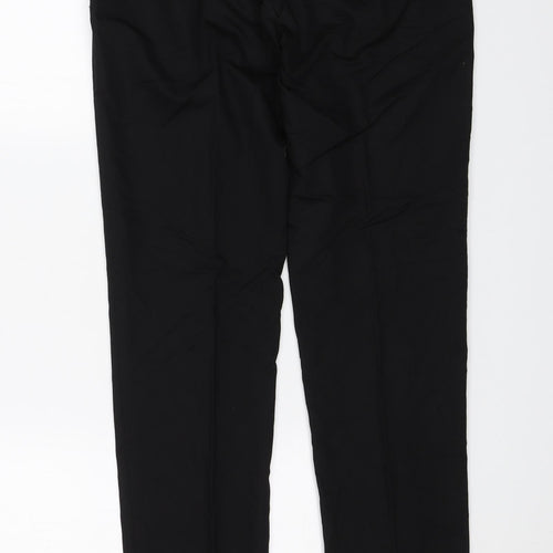 Zara Womens Black   Dress Pants Trousers Size 10 L30 in