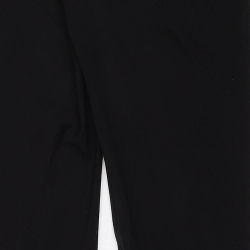 Preworn Womens Black   Dress Pants Trousers Size 10 L28 in