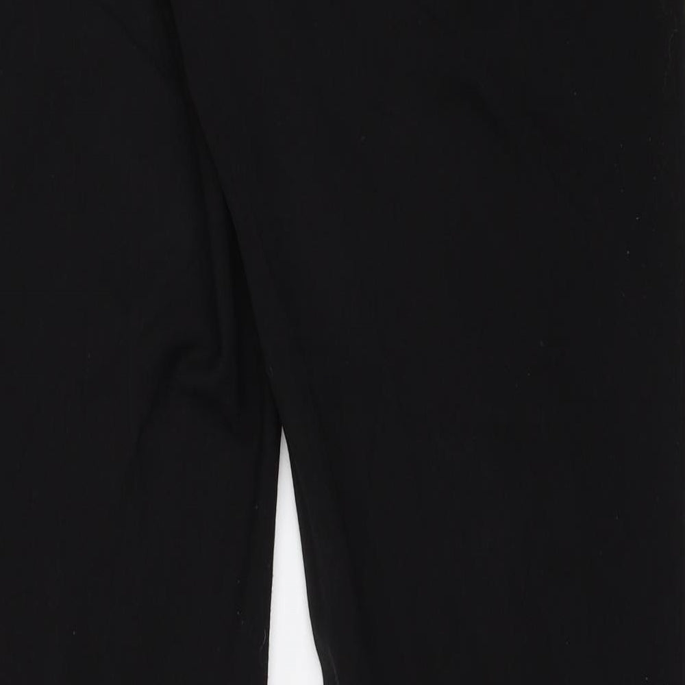 Preworn Womens Black   Dress Pants Trousers Size 10 L28 in