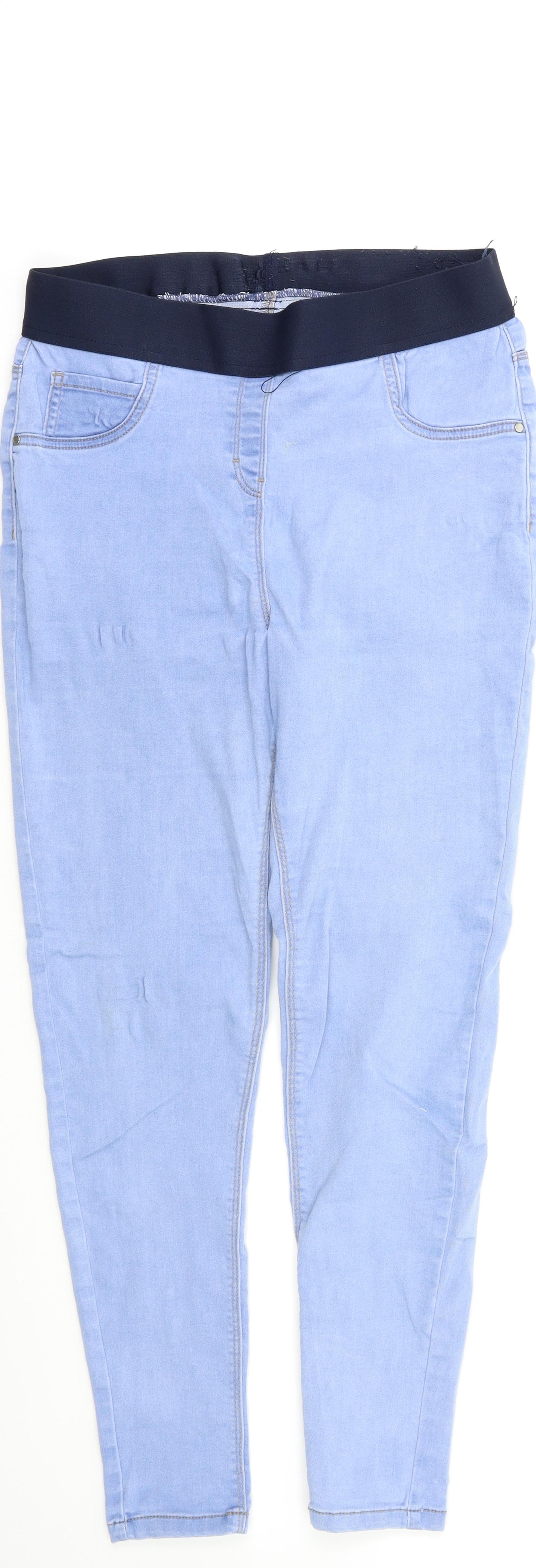 George Womens Blue   Jegging Jeans Size 14 L28 in