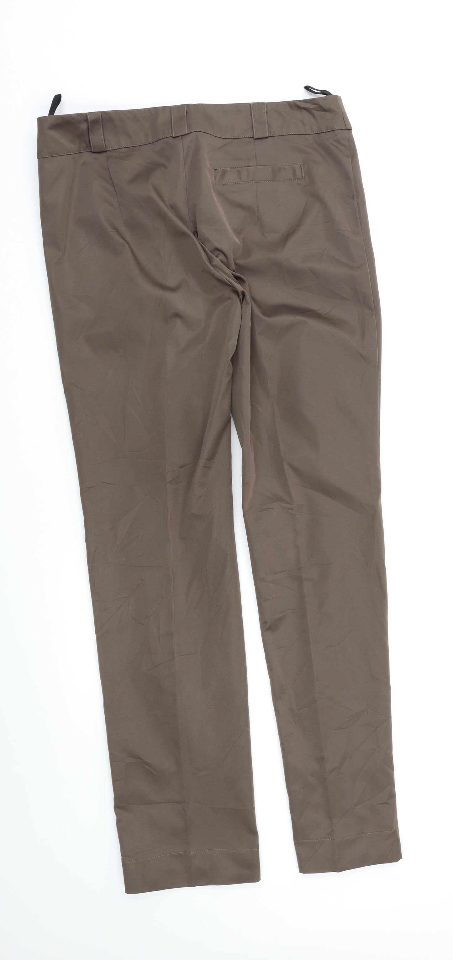 NOWATEX Womens Brown   Dress Pants Trousers Size 14 L26 in