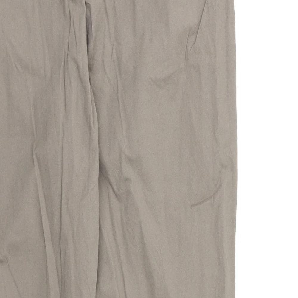 Debenhams Womens Brown   Carrot Trousers Size 12 L26 in