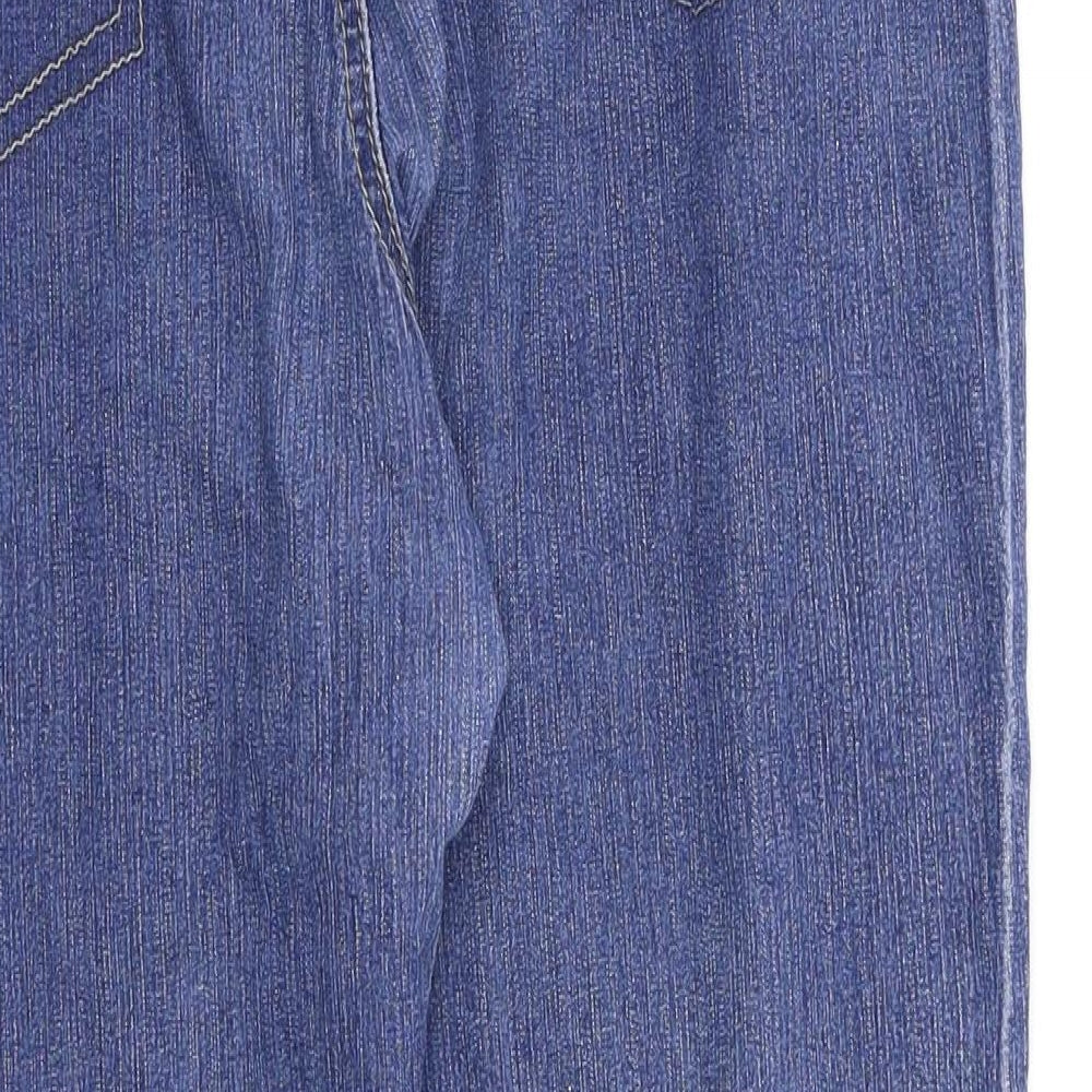 Denim & Co. Womens Blue   Jegging Jeans Size 16 L26 in