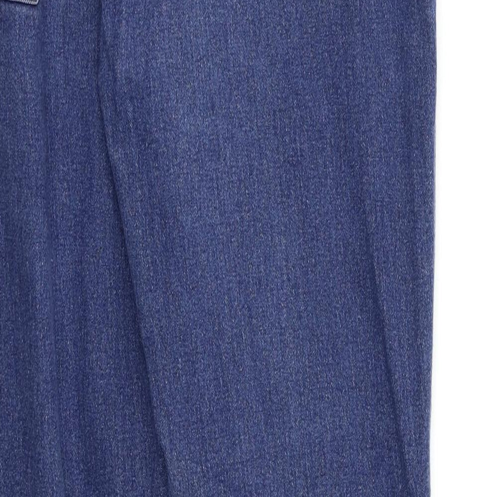 H&M Womens Blue   Straight Jeans Size 16 L29 in