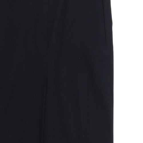 M&S Womens Black   Dress Pants Trousers Size 10 L27 in
