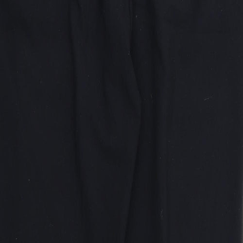 M&S Womens Black   Dress Pants Trousers Size 10 L27 in