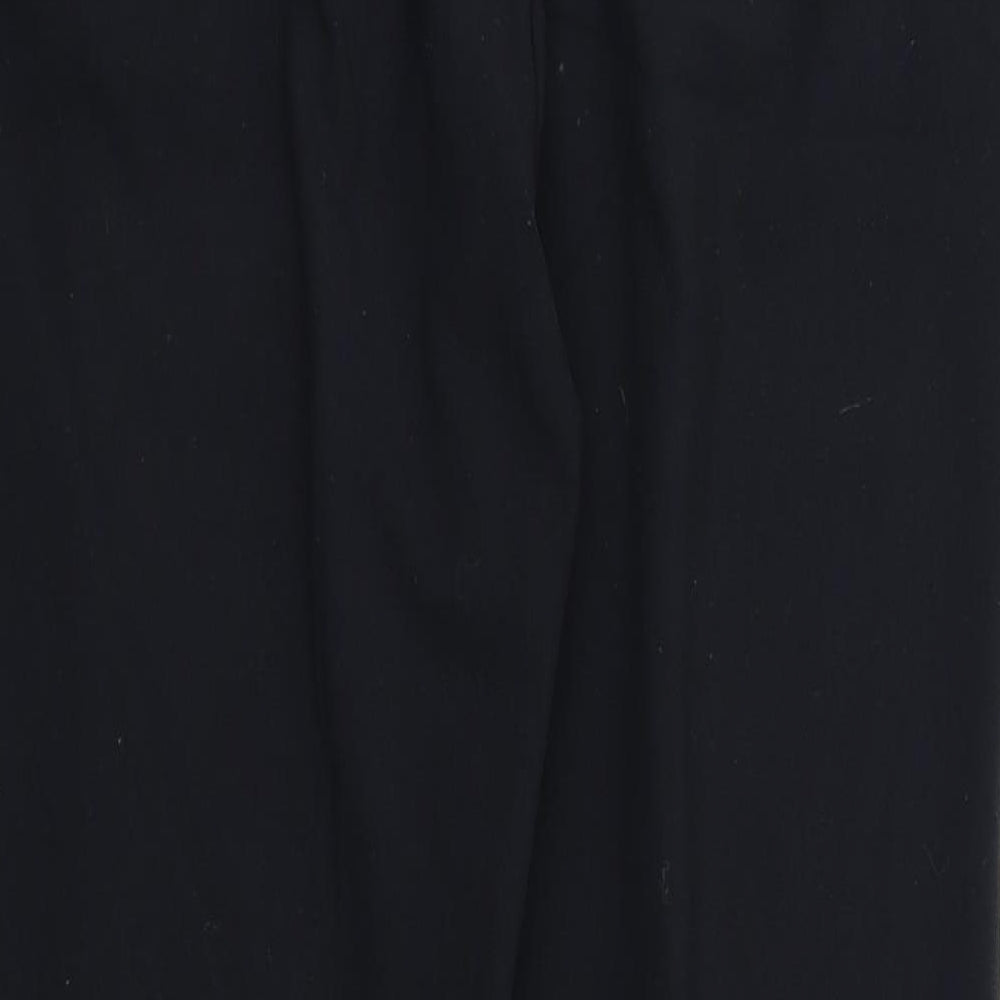 M&S Womens Black   Dress Pants Trousers Size 10 L27 in