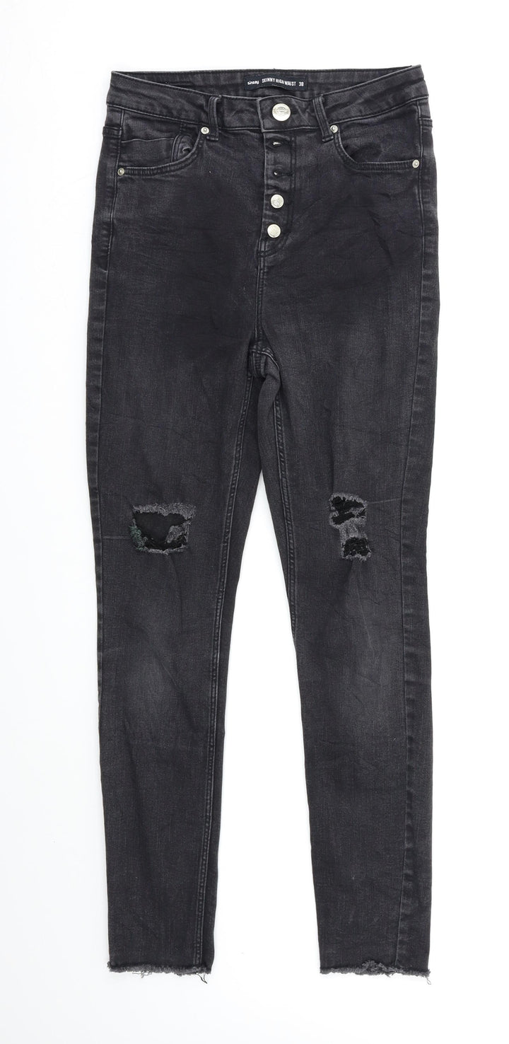 Sinsay Womens Black   Skinny Jeans Size 8 L29 in