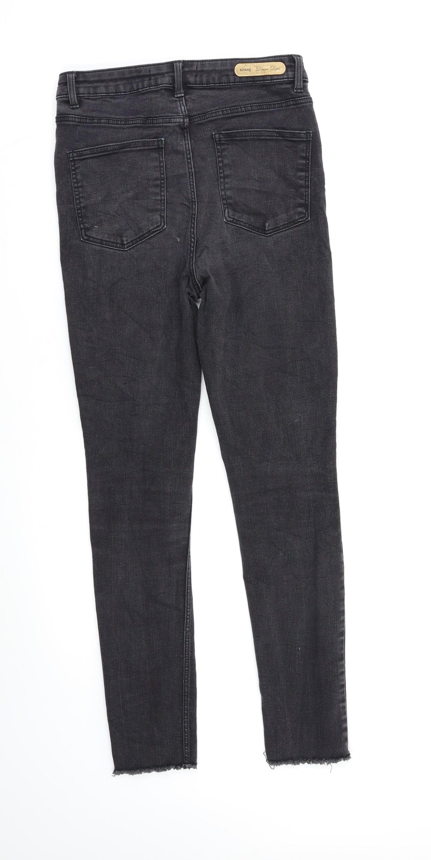 Sinsay Womens Black   Skinny Jeans Size 8 L29 in