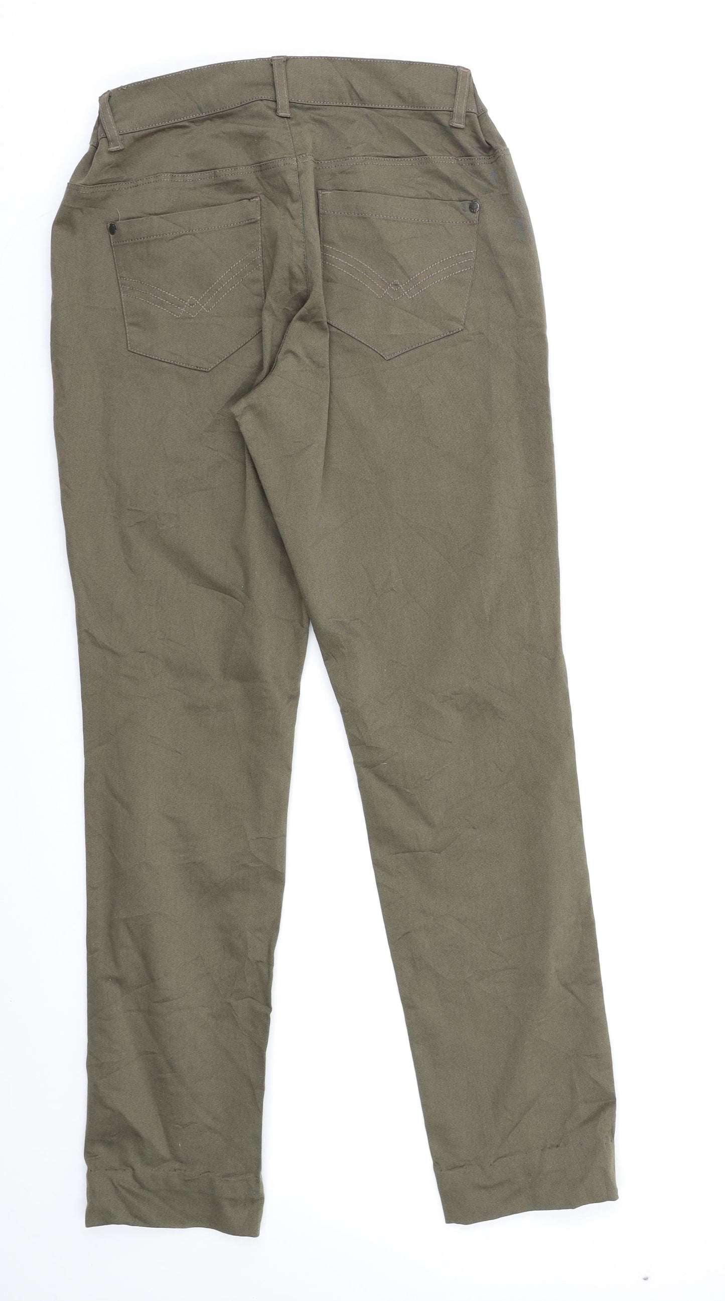 Preworn Womens Beige   Trousers  Size 8 L28 in