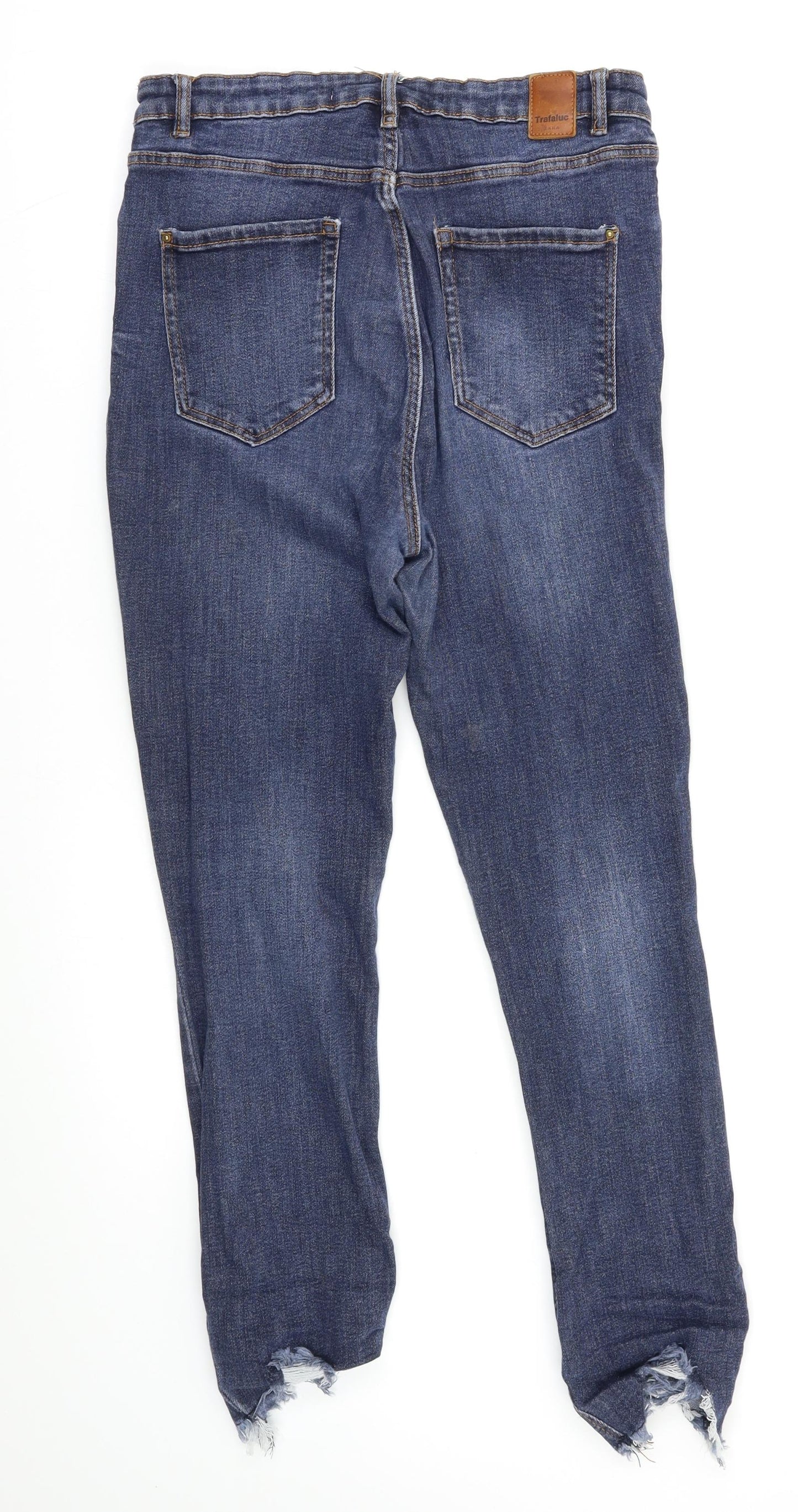 Zara Womens Blue   Straight Jeans Size 8 L28 in