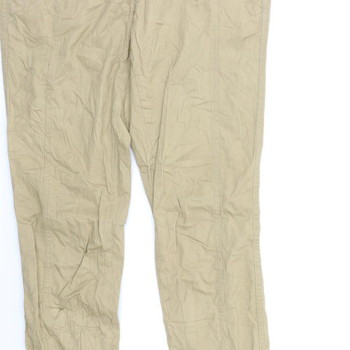 Authentic Womens Beige   Trousers  Size 12 L28 in