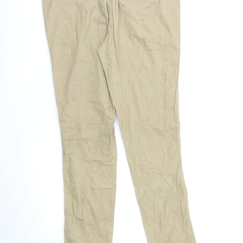 Authentic Womens Beige   Trousers  Size 12 L28 in