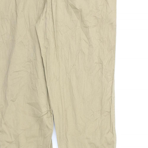 Authentic Womens Beige   Trousers  Size 12 L28 in