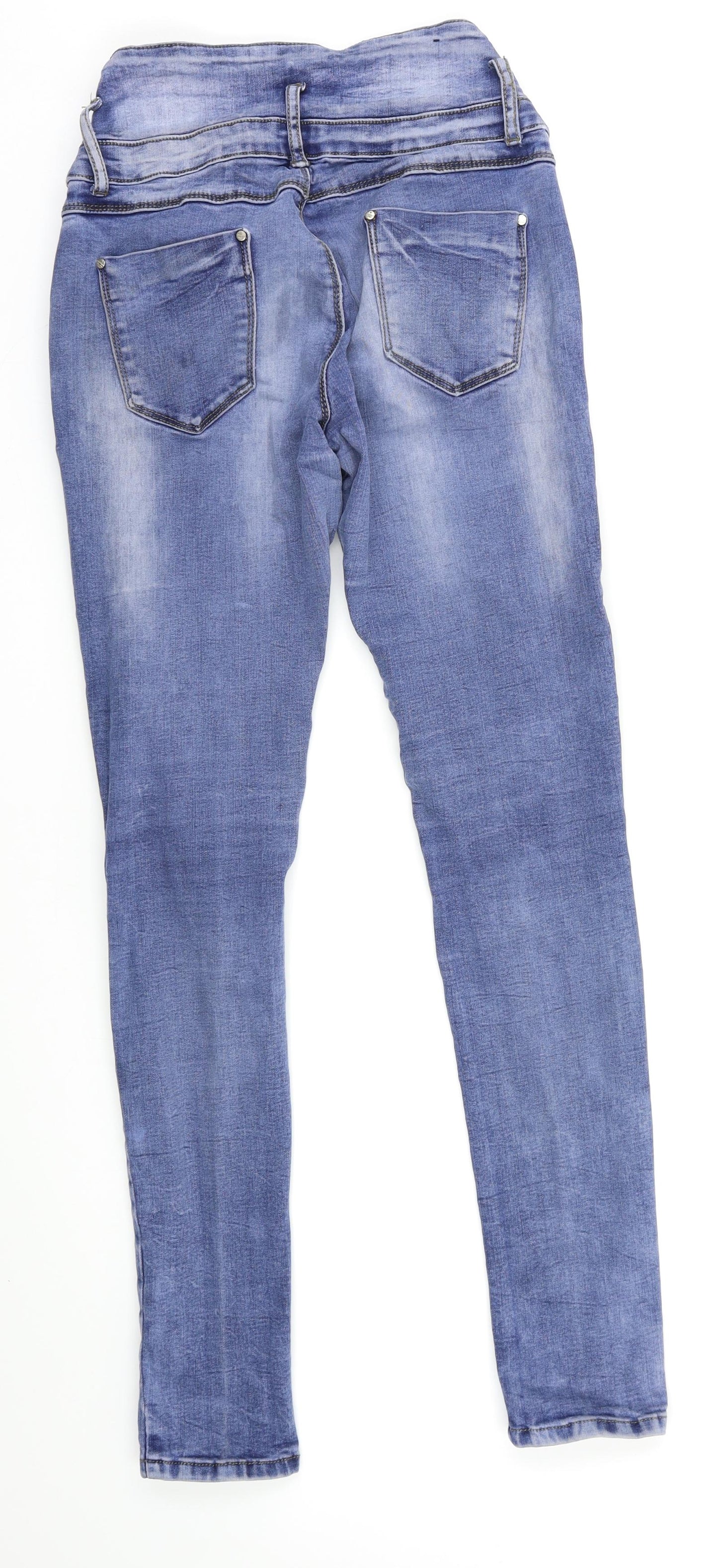 Original Denim Womens Blue   Skinny Jeans Size 10 L29 in