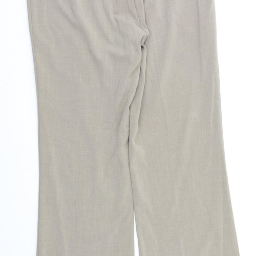 M&S Womens Beige   Trousers  Size 10 L28 in
