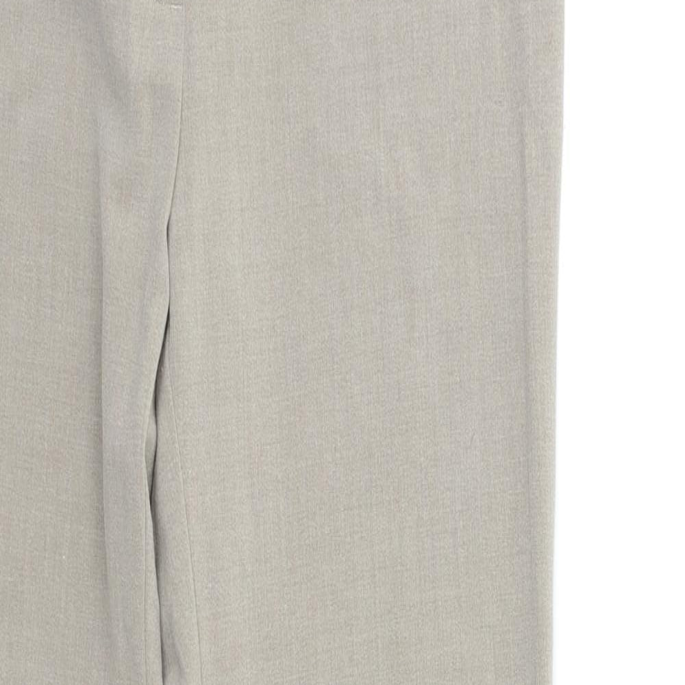 M&S Womens Beige   Trousers  Size 10 L28 in