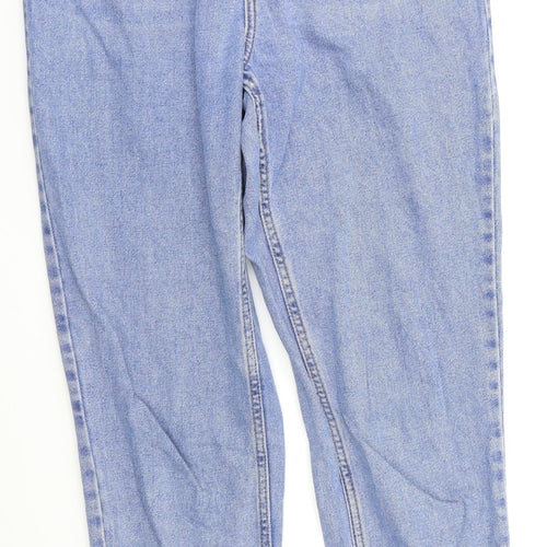 Denim & Co. Womens Blue   Straight Jeans Size 10 L26 in