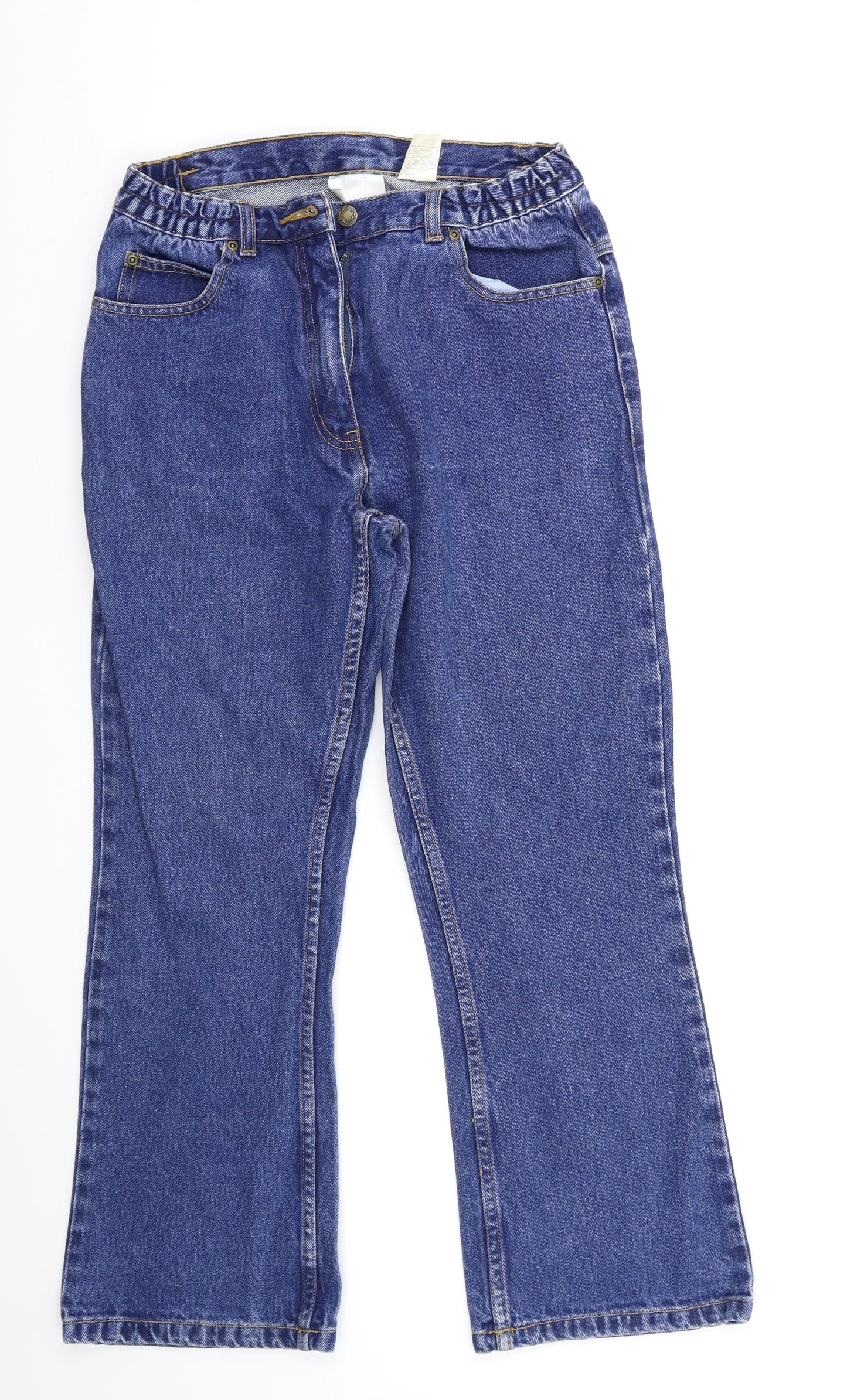 Essentials Womens Blue   Bootcut Jeans Size 12 L25 in