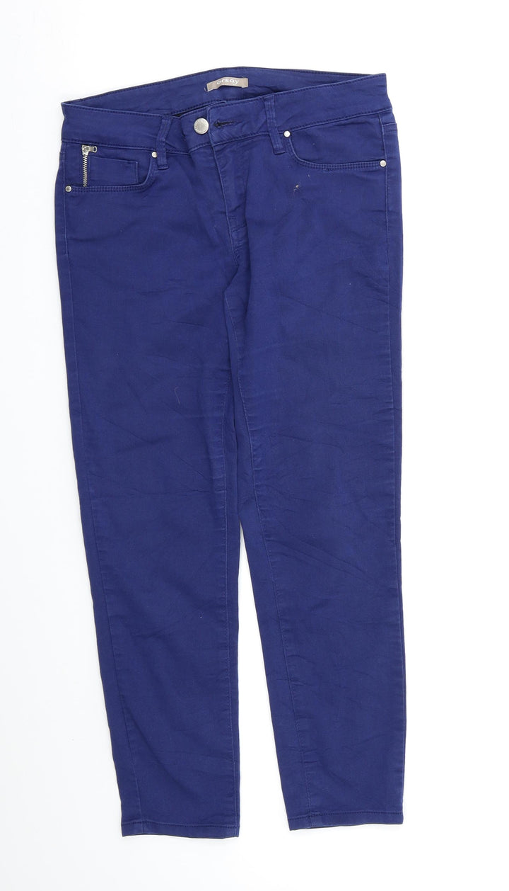 ORSAY Womens Blue Skinny Jeans Size 10 L25 in
