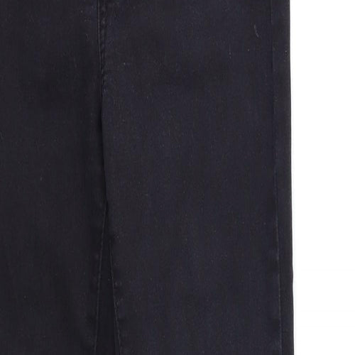 Denim & Co. Womens Black   Skinny Jeans Size 8 L25 in