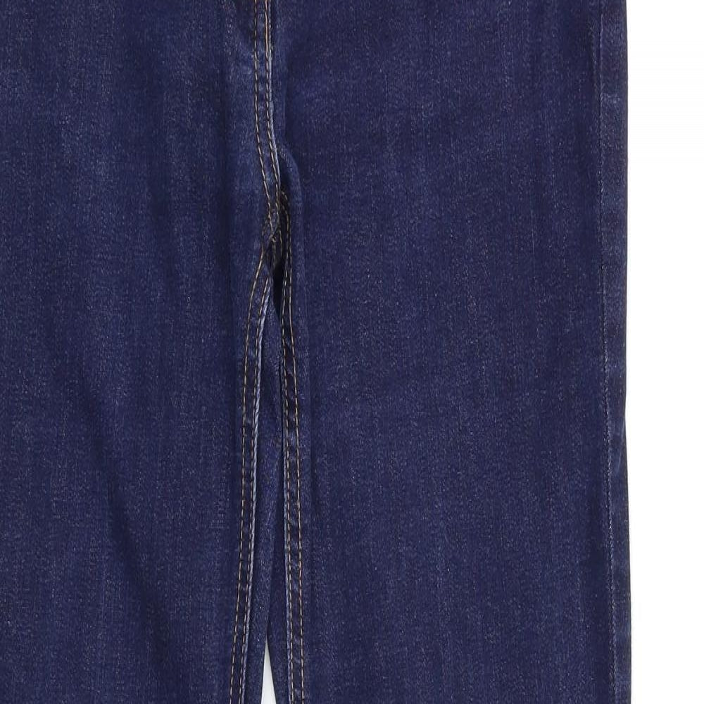 M&S Womens Blue   Bootcut Jeans Size 10 L25 in