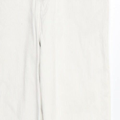 miss Apt Womens White   Straight Jeans Size 8 L27 in