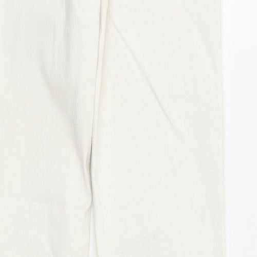 miss Apt Womens White   Straight Jeans Size 8 L27 in